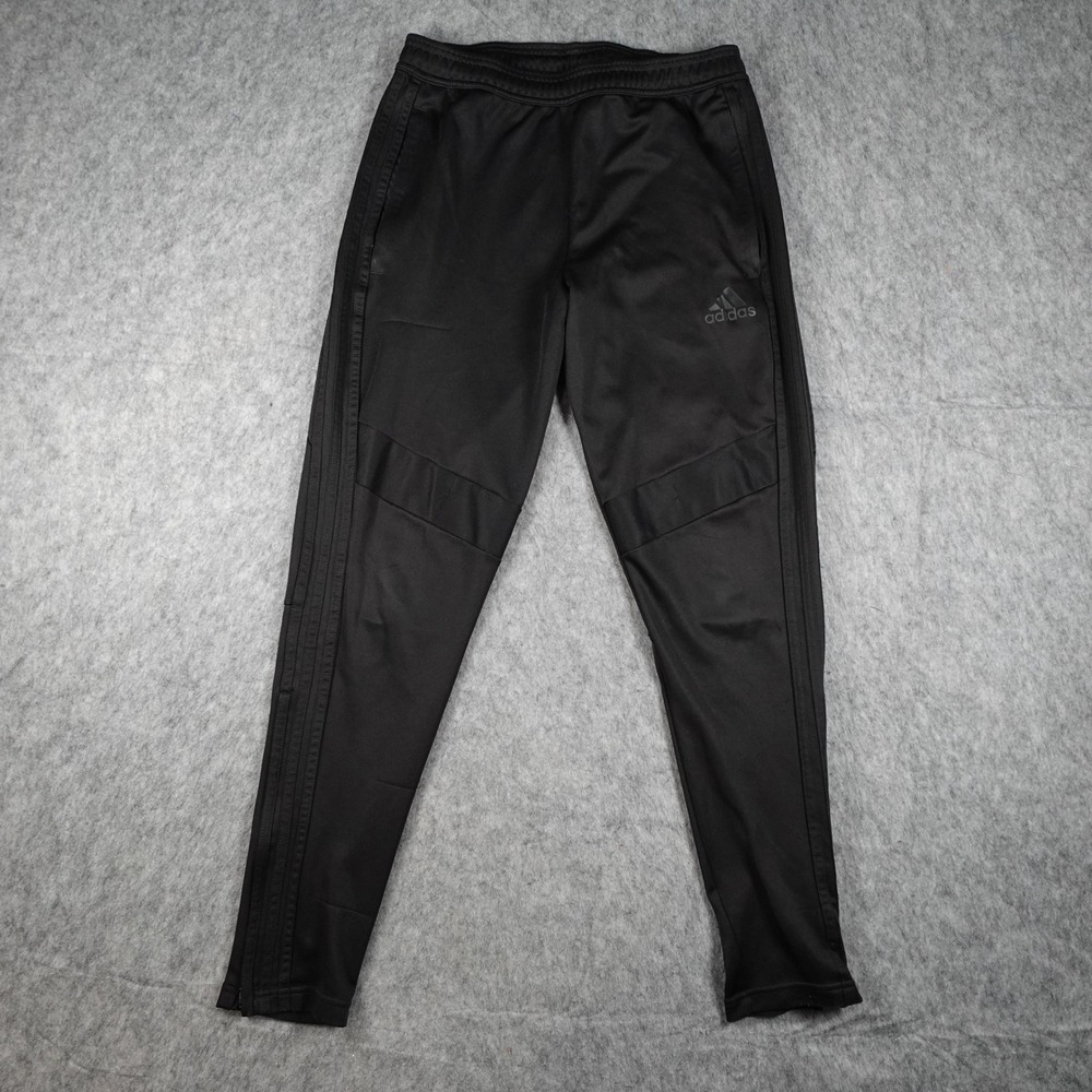 Adidas Pants Men Medium Black Tiro 19 Training Tapered Ankle Zip Track DZ8765